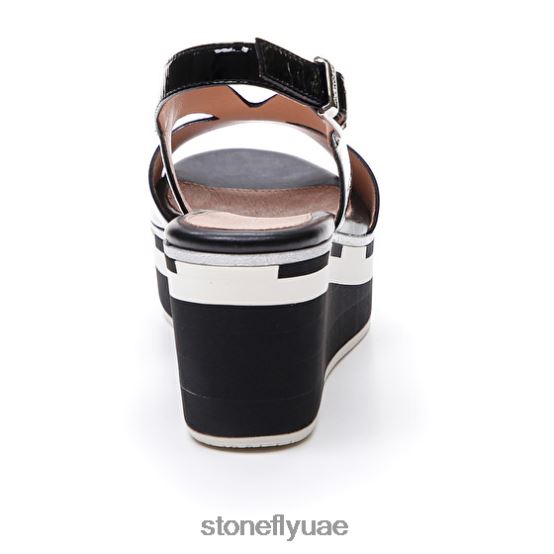 نحيف براءة اختراع ديفا 10 أسود Stonefly XJX8JT214 صنادل