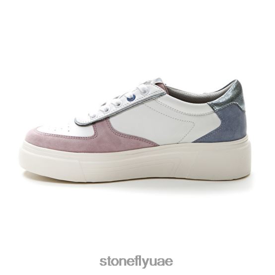 نحيف أليجرا 11 قطيفة / نابا lth أزرق / بنفسجي / أبيض Stonefly XJX8JT45 أحذية