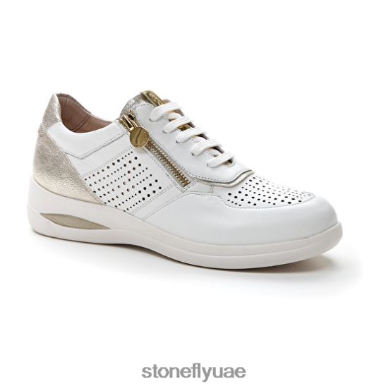 نحيف الشفق القطبي 15 nappa lth أبيض / قطعة من الجبن Stonefly XJX8JT98 أحذية