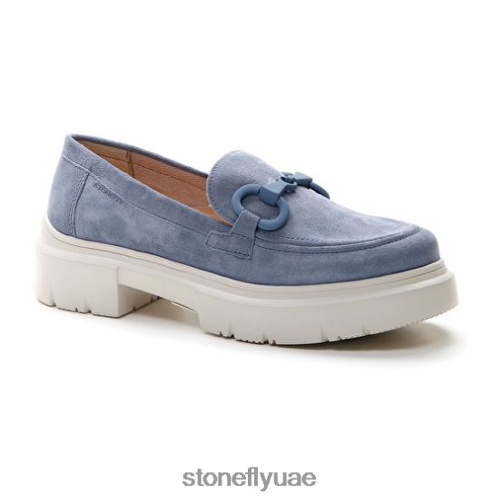 نحيف فيبي 16 قطيفة أزرق Stonefly XJX8JT1 أحذية