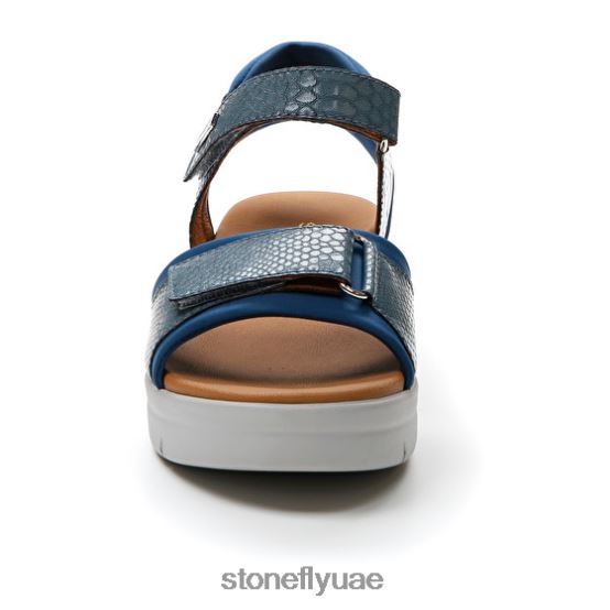 نحيف أكوا الثالث 17 ليكرا / ثانية منقوش أزرق Stonefly XJX8JT138 صنادل