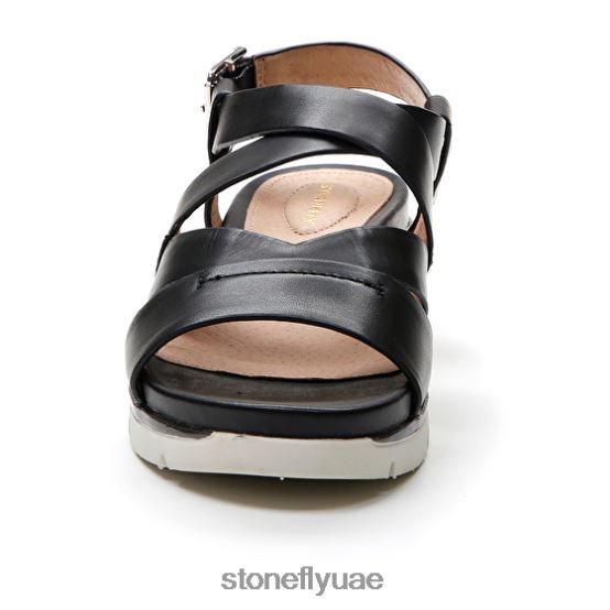 نحيف إلودي 18 ربلة أسود Stonefly XJX8JT123 صنادل