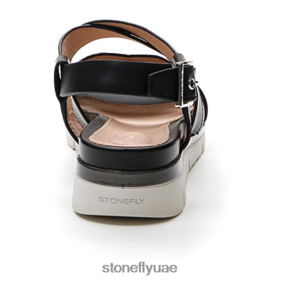 نحيف إلودي 18 ربلة أسود Stonefly XJX8JT123 صنادل