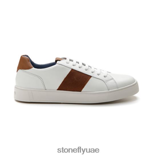 رجال قوة 1 نابا lth / طباعة العجل lth البني الأبيض Stonefly XJX8JT353 أحذية