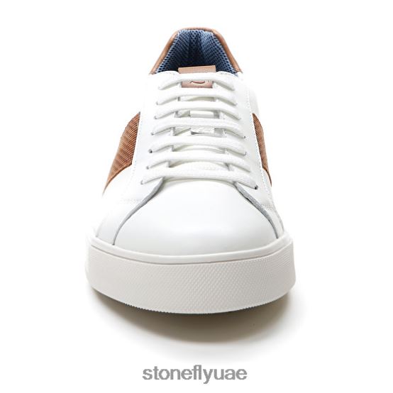 رجال قوة 1 نابا lth / طباعة العجل lth البني الأبيض Stonefly XJX8JT353 أحذية