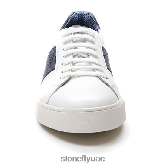 رجال قوة 1 نابا lth / طباعة العجل lth أزرق غامق / أبيض Stonefly XJX8JT354 أحذية