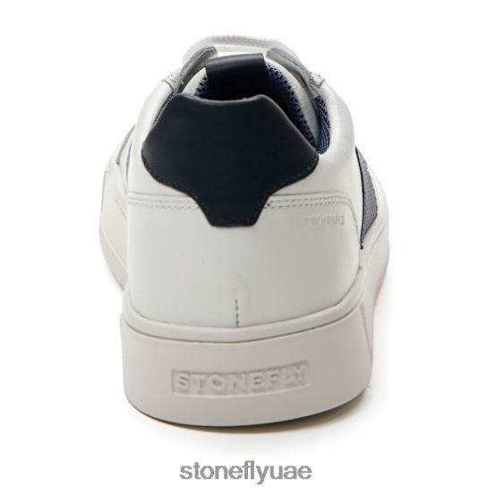 رجال قوة 1 نابا lth / طباعة العجل lth أزرق غامق / أبيض Stonefly XJX8JT354 أحذية