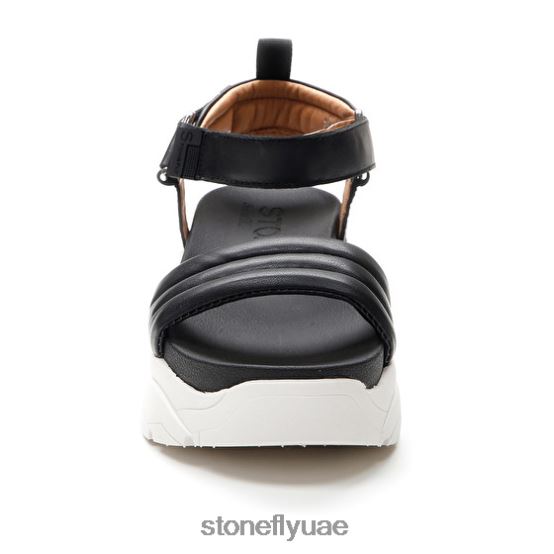 نحيف الخيال 1 nappa lth / النسيج أسود Stonefly XJX8JT194 صنادل