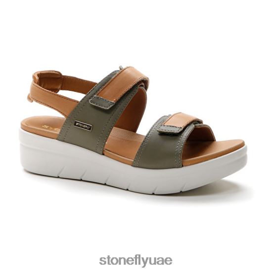 نحيف أكوا الثالث 20 نابا lth بني / أخضر Stonefly XJX8JT143 صنادل