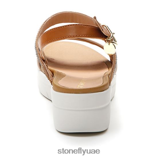 نحيف أكوا الثالث 22 نابا lth / نسيج بني / كريم Stonefly XJX8JT146 صنادل