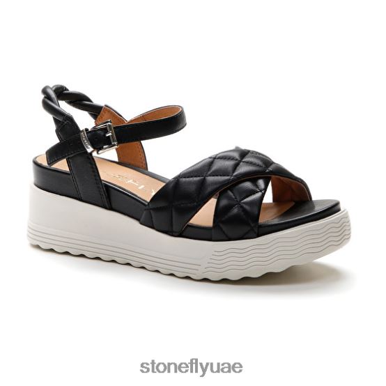 نحيف باركي 22 nappa lth أسود Stonefly XJX8JT207 صنادل