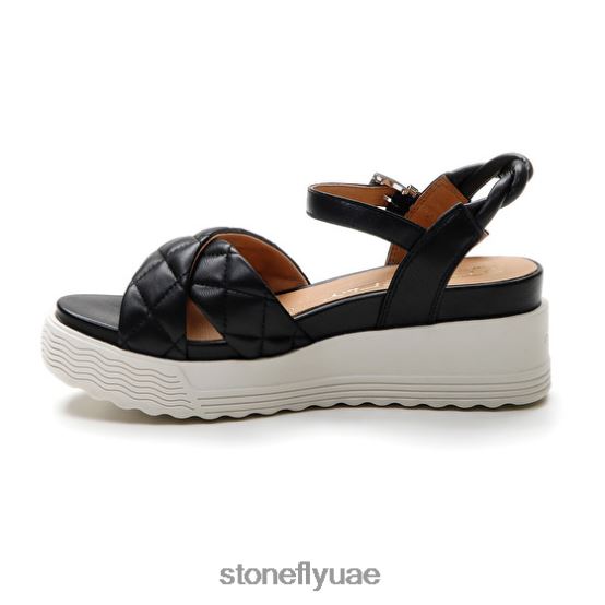 نحيف باركي 22 nappa lth أسود Stonefly XJX8JT207 صنادل