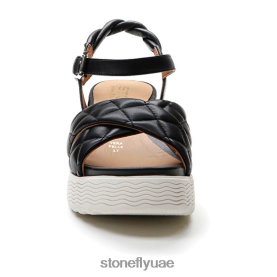 نحيف باركي 22 nappa lth أسود Stonefly XJX8JT207 صنادل