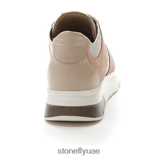 رجال سبوك 24 قطيفة وردي رمادي Stonefly XJX8JT62 أحذية