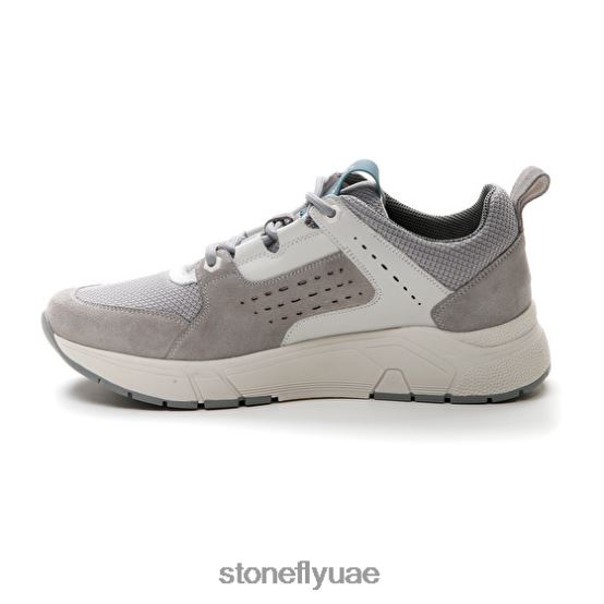 رجال عمل 24 قطيفة / نسيج gryphon الرمادي Stonefly XJX8JT357 أحذية