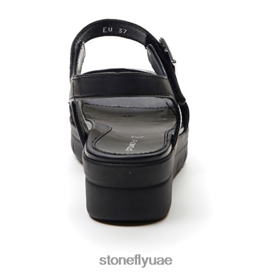 نحيف أكوا الثالث 2 نابا أسود Stonefly XJX8JT141 صنادل