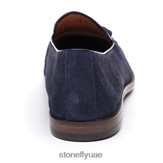 رجال ستيف 2 القطيفة المغسولة أزرق غامق Stonefly XJX8JT311 أحذية