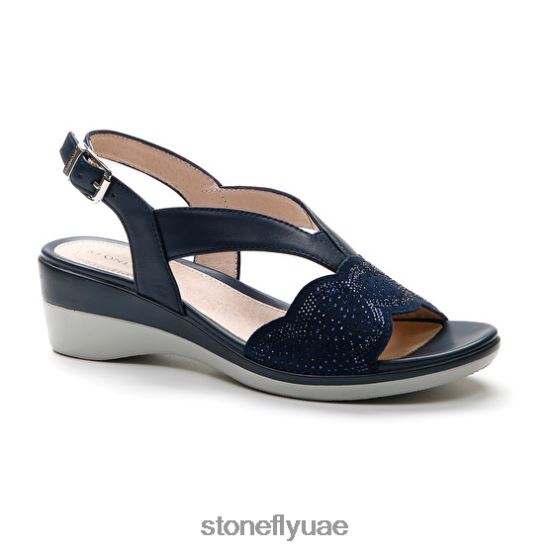 نحيف الغرور الثالث 30 goat suede / nappa lth 144 Stonefly XJX8JT259 صنادل