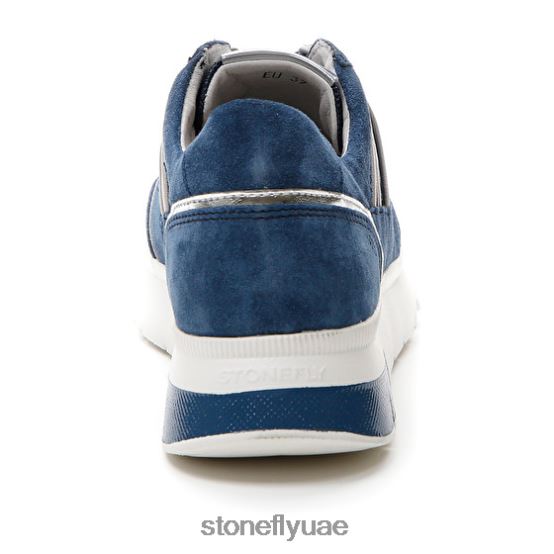 نحيف سبوك 34 قطيفة / نسيج أزرق Stonefly XJX8JT56 أحذية