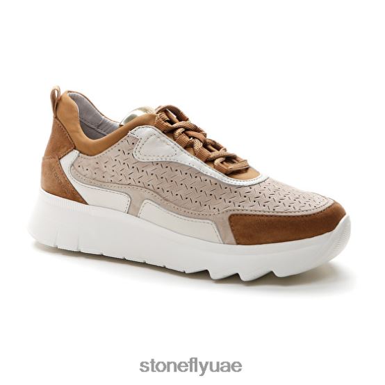 نحيف سبوك 36 قطيفة الكاكي Stonefly XJX8JT55 أحذية