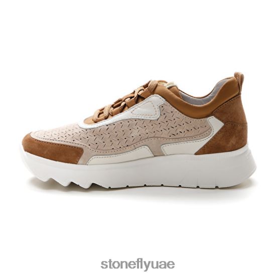 نحيف سبوك 36 قطيفة الكاكي Stonefly XJX8JT55 أحذية