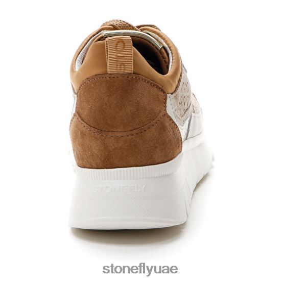 نحيف سبوك 36 قطيفة الكاكي Stonefly XJX8JT55 أحذية