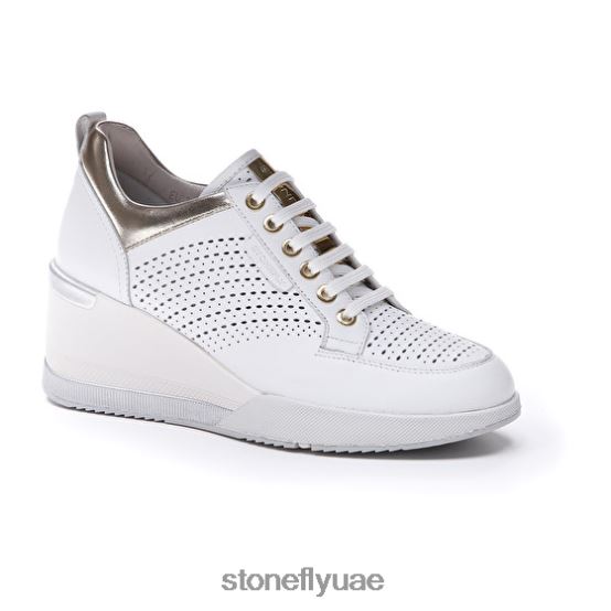 نحيف ايلا 3 نابا أبيض / قطعة من الجبن Stonefly XJX8JT70 أحذية