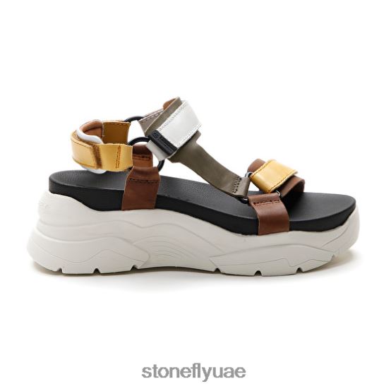 نحيف الخيال 3 العجل lth أصفر / بني / أخضر / أبيض Stonefly XJX8JT178 صنادل