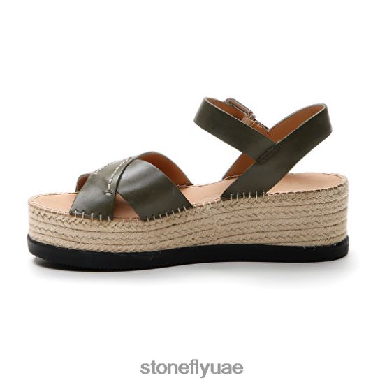 نحيف اليكسيا 3 عجل lth أخضر Stonefly XJX8JT210 صنادل