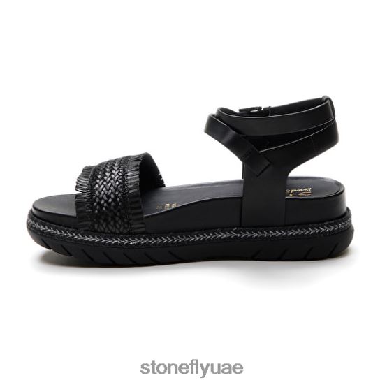 نحيف كيري 3 عجل صغير / منقوش s. أسود Stonefly XJX8JT173 صنادل