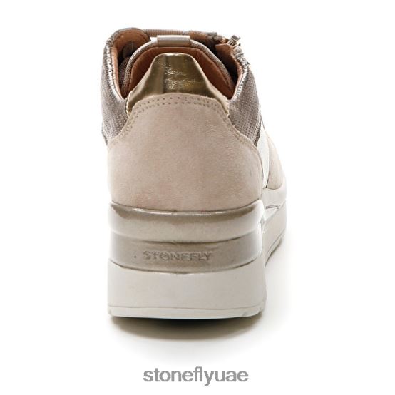نحيف كريم 40 قطيفة / نسيج / lth مغلف الماعز البني Stonefly XJX8JT85 أحذية