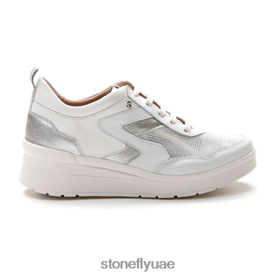 نحيف كريم 45 nappa lth / نسيج أبيض Stonefly XJX8JT46 أحذية