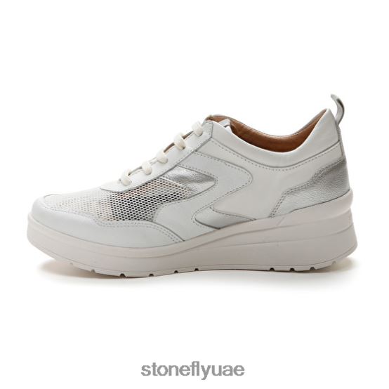 نحيف كريم 45 nappa lth / نسيج أبيض Stonefly XJX8JT46 أحذية