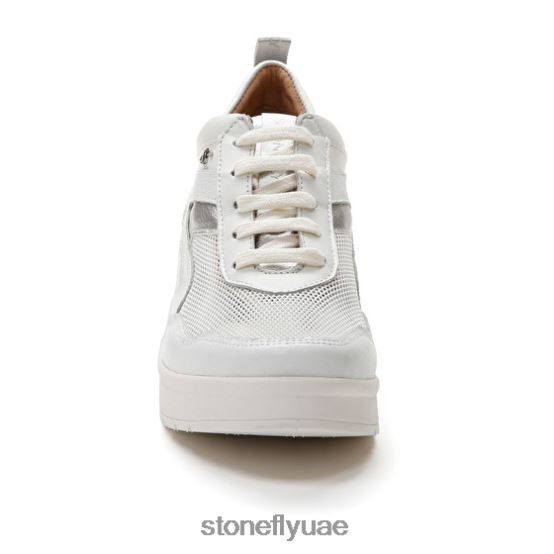 نحيف كريم 45 nappa lth / نسيج أبيض Stonefly XJX8JT46 أحذية