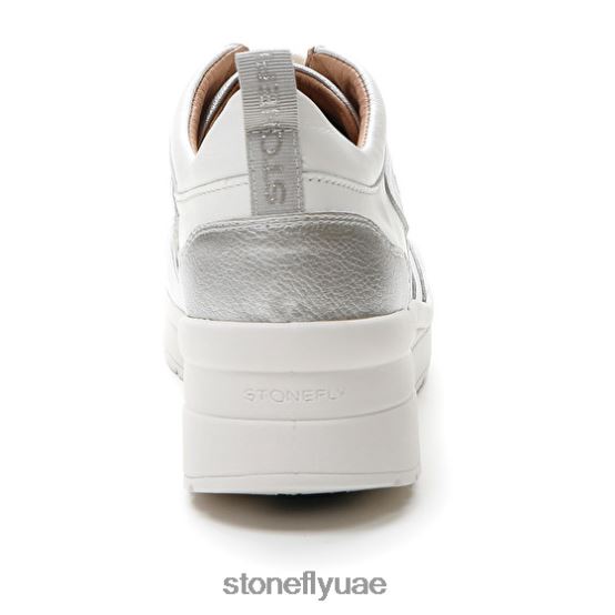 نحيف كريم 45 nappa lth / نسيج أبيض Stonefly XJX8JT46 أحذية