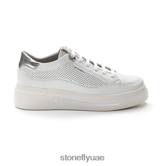 نحيف اليجرا 4 نابا ال أبيض Stonefly XJX8JT41 أحذية