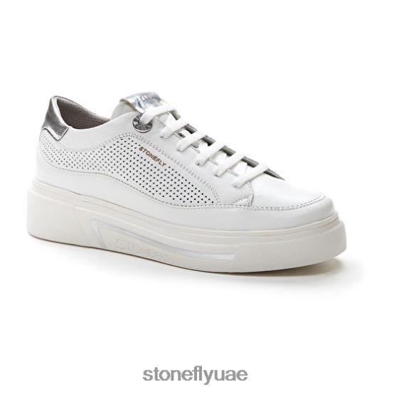 نحيف اليجرا 4 نابا ال أبيض Stonefly XJX8JT41 أحذية