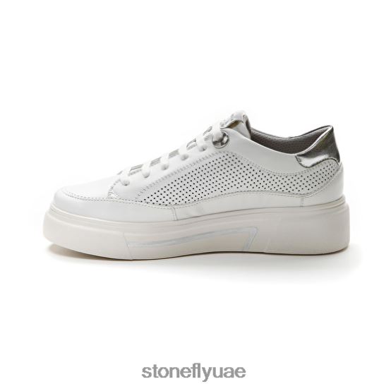 نحيف اليجرا 4 نابا ال أبيض Stonefly XJX8JT41 أحذية