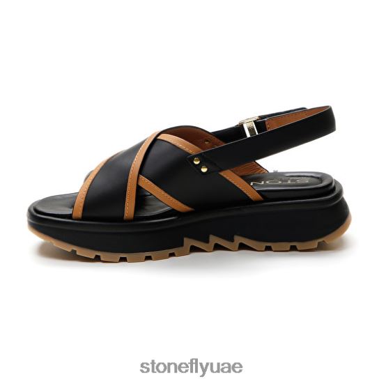 نحيف نجمة 4 العجل lth أسود / بني Stonefly XJX8JT187 صنادل