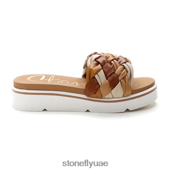 نحيف الحرية 5 ق. منقوش بني Stonefly XJX8JT244 الشرائح