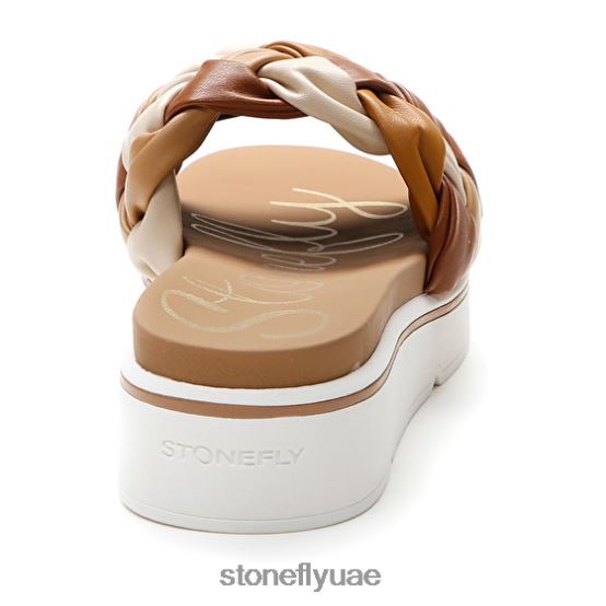 نحيف الحرية 5 ق. منقوش بني Stonefly XJX8JT244 الشرائح