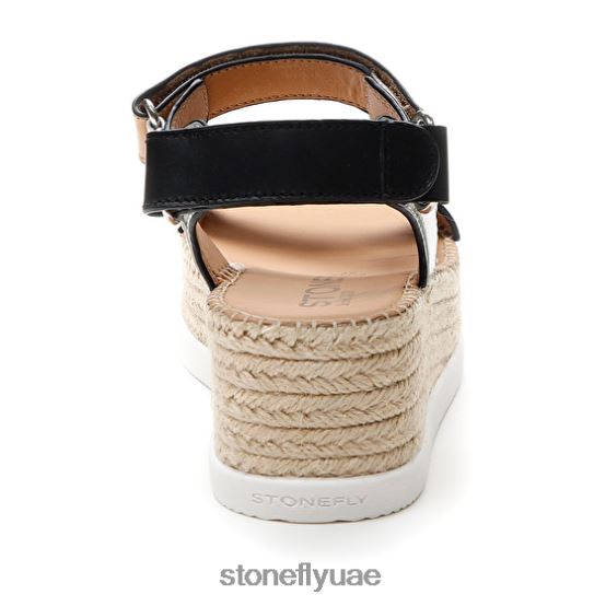 نحيف اليكسيا 6 عجل بني / أبيض / أسود Stonefly XJX8JT199 صنادل