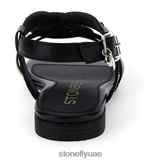 نحيف ديزي 6 نابا lth / s. منقوش أسود Stonefly XJX8JT133 صنادل