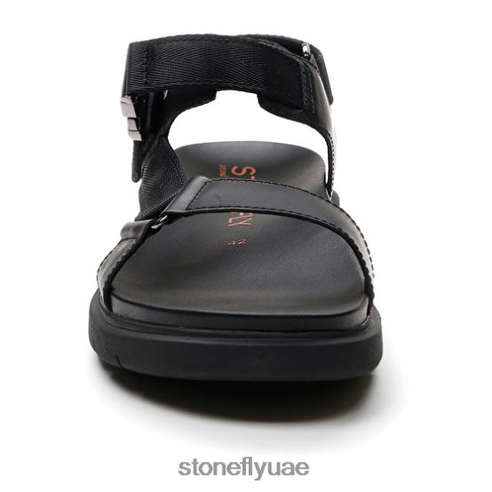 رجال هيدرا 8 عجل lth / نسيج أسود Stonefly XJX8JT359 صنادل