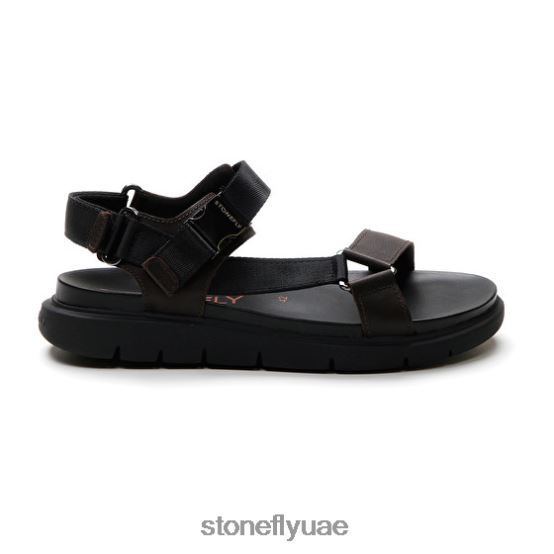 رجال هيدرا 8 عجل lth / نسيج أسود Stonefly XJX8JT362 صنادل