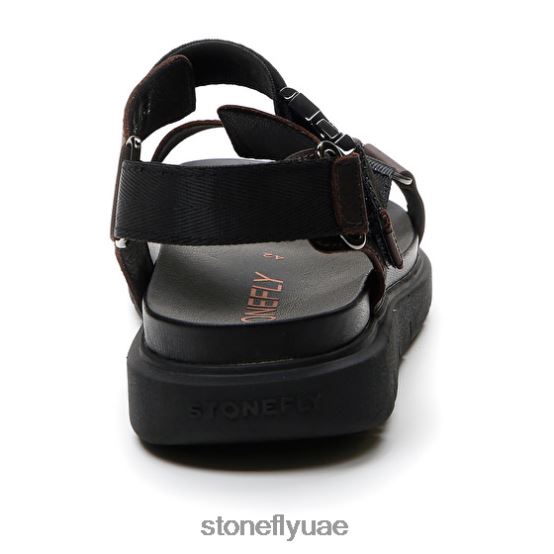 رجال هيدرا 8 عجل lth / نسيج أسود Stonefly XJX8JT362 صنادل