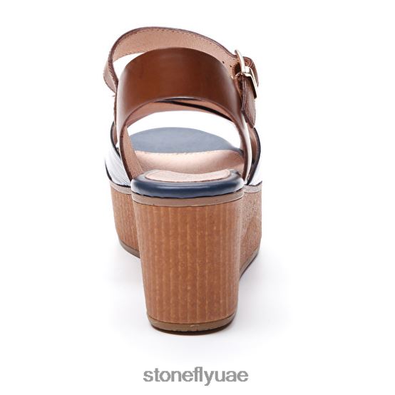 نحيف ديفا 9 براءة اختراع / عجل أزرق Stonefly XJX8JT228 صنادل