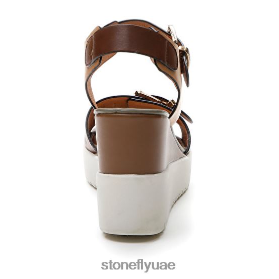 نحيف ely 17 عجل lth بني داكن / بني فاتح / أخضر Stonefly XJX8JT175 صنادل